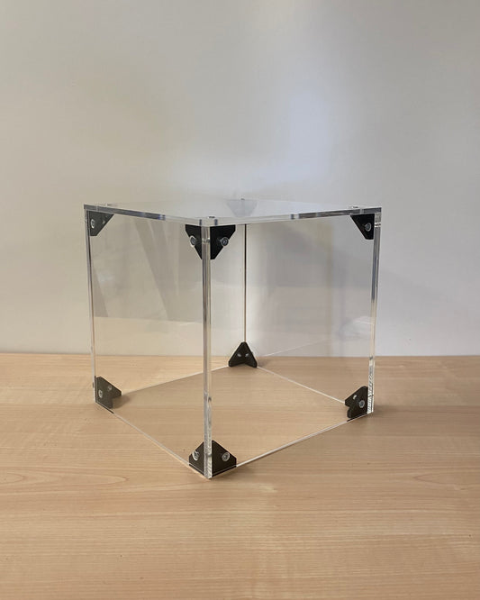 5 Sided Display case 200mm x 200mm x 200mm