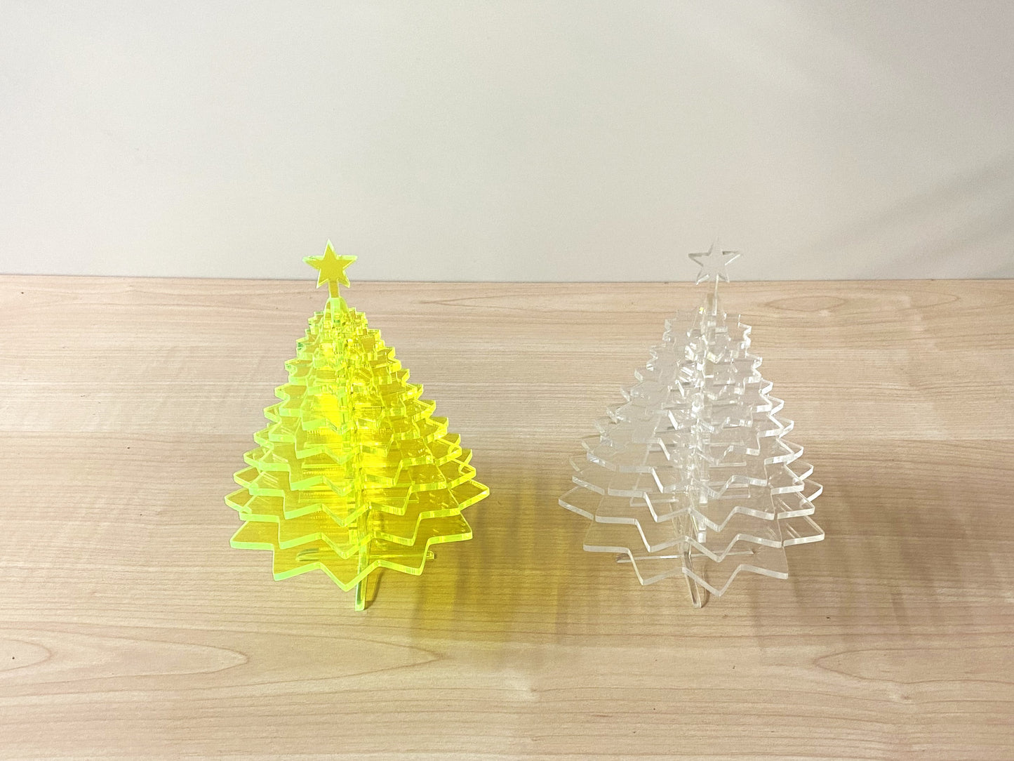 Laser Cut Acrylic Christmas Tree